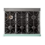 Classic Retro 36" 6-Burner 5.2 cu. ft. Freestanding Gas Range with Convection Oven UGP-36CR LG - Image 12
