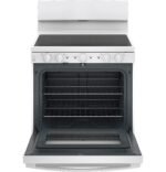 GE 30” Free-standing Electric Radiant Smooth Cooktop Range JB480DTWW - Image 3