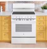 GE 30” Free-standing Electric Radiant Smooth Cooktop Range JB480DTWW - Image 7