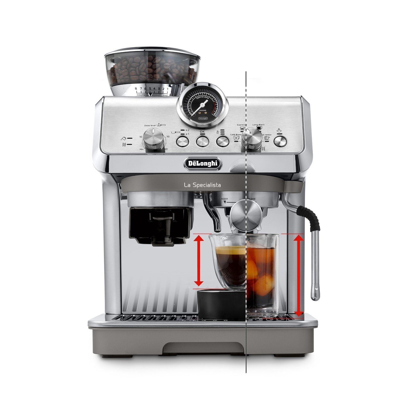 imgi_37_delonghi-la-specialista-arte-evo-espresso-machine-with-col-2-xl-1 Breville Barista Express Espresso Machine BES870XL, Brushed Stainless Steel - Image 1