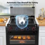 CAMPLUX 2-in-1 RV Propane Oven Stove - Image 6