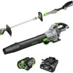 EGO POWER+ Combo, Cordless Trimmer and Blower, 15" Trimmer for Weeds and Grass with POWERLOAD and Cordless Electric 670 CFM Blower, Includes 56V 4.0Ah Battery and Charger - ST6703LB  Patio, Lawn & Garden - Style : w/2.5Ah Battery, Powerload