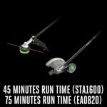 EGO MHC1603 Multi-Head Combo Kit 16-Inch 56-Volt Carbon Fiber String Trimmer with POWERLOAD™ & 8-Inch Carbon Fiber Edger Attachment & 56-Volt Power Head, 4.0Ah Battery and 320W Charger Included  Tools & Home Improvement - Style : Attachment - Size : Cultivator Attachment - Image 3