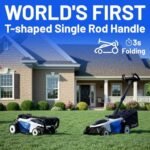 Electric Lawn Mower, Self-propelled Lawn Mower Cordless 40V(2x20V) 18.5" Brushless Mower with Electric Cutting Height Adjustment, Higher Rotation Speed, 2 x 4.0Ah Battery and Rapid Charge Included  Patio, Lawn & Garden - Color : Self-Propelled - Image 6