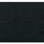 GE Cooktop Electric With Built-In Knob Control 30 Inch in Black - JP3030DWBB