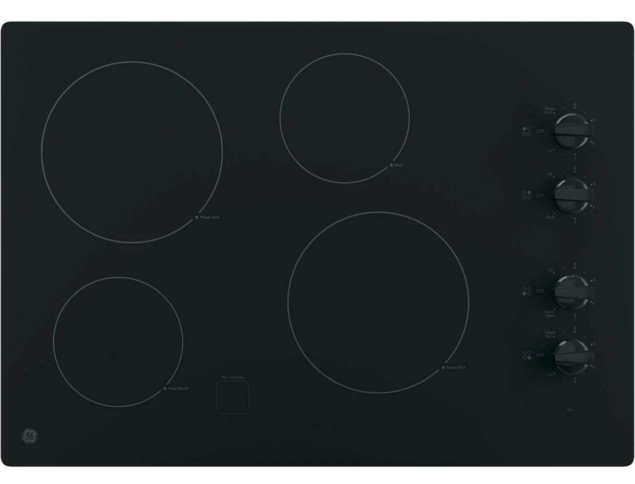 imgi_288_ge-cooktop-JP3030DWBK GE Cooktop Electric With Built-In Knob Control 30 Inch in Black - JP3030DWBB - Image 1
