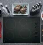 GE Cooktop Electric With Built-In Knob Control 30 Inch in Black - JP3030DWBB - Image 5