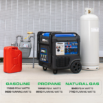 DuroMax 11,000 Watt Portable Tri Fuel Inverter Generator - Quiet, Low THD - Image 4