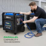 DuroMax 11,000 Watt Portable Tri Fuel Inverter Generator - Quiet, Low THD - Image 14